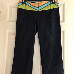 Lulu lemon cropped reversible legging